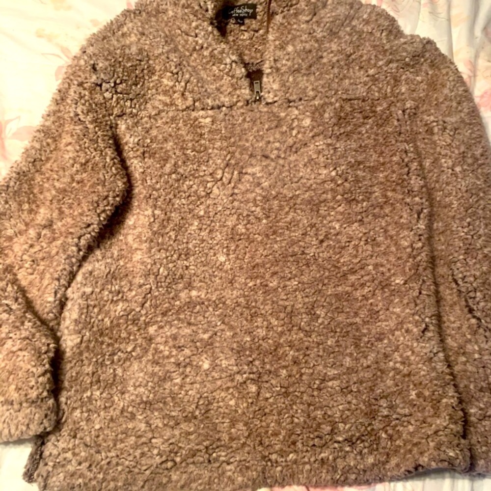 Women's Coffee Shop pullover sweater